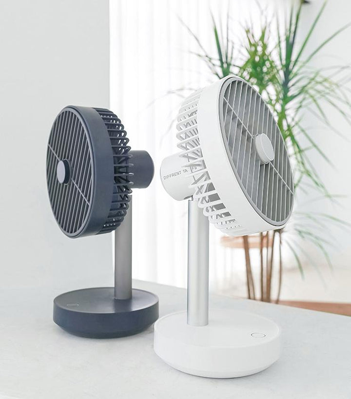 Wireless Rotating Hood & Oscillating Head Desktop Fan, Super Quiet, Super Cool | Bowlift
