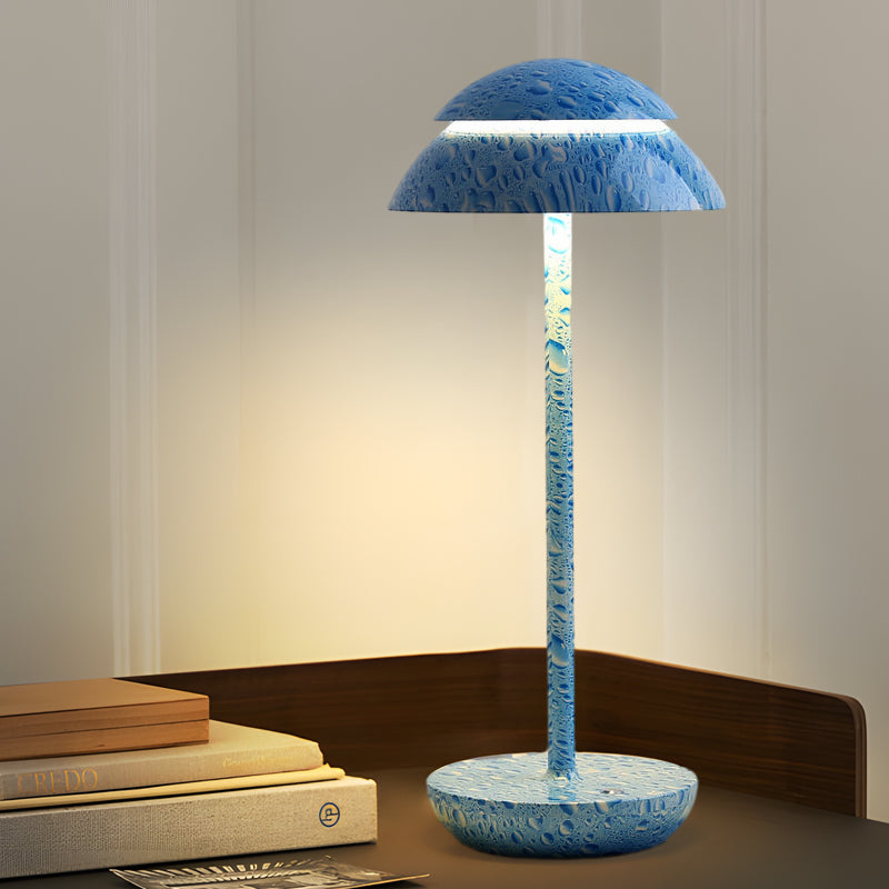 BowLift | Aurelia Noire - Rechargeable Wireless Table Lamp with Built-in LED Lighting and Battery