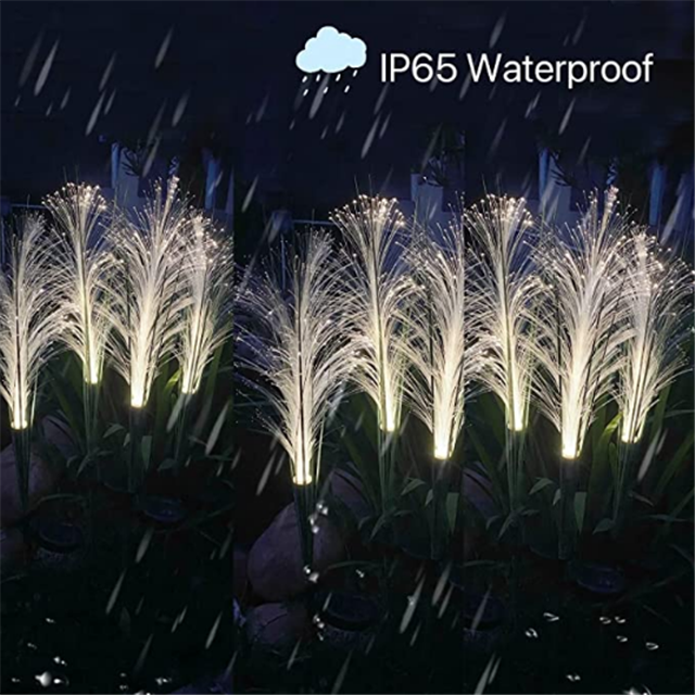 Solar Wicker Garden Lamp - Colorful LED Garden Lighting with IP65 Waterproof Protection | Bowlift