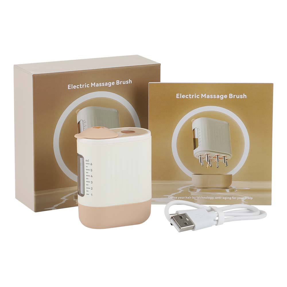 BowLift | Electric Scalp Massager with Red Light Therapy | Hair Oil Applicator | Waterproof