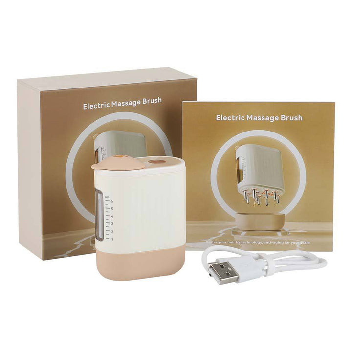 BowLift | Electric Scalp Massager with Red Light Therapy | Hair Oil Applicator | Waterproof