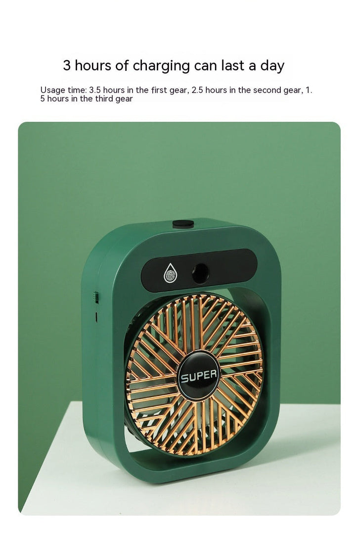 USB Rechargeable Desk Fan | Bowlift