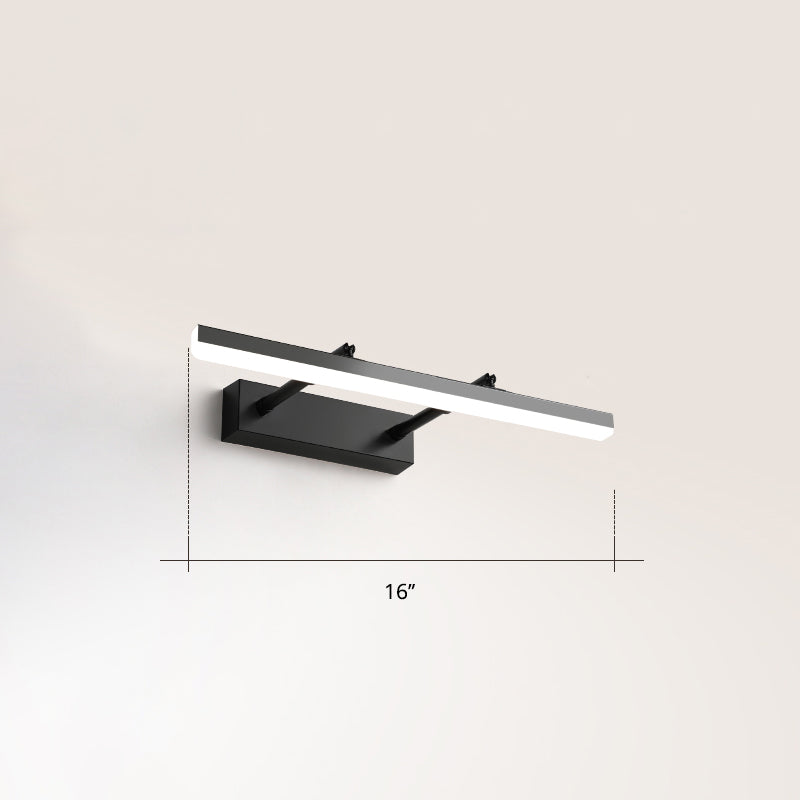 BowLift | Pivotable Bar LED Wall Mount Lamp Simplicity Acrylic Bedroom Makeup Light Decoration