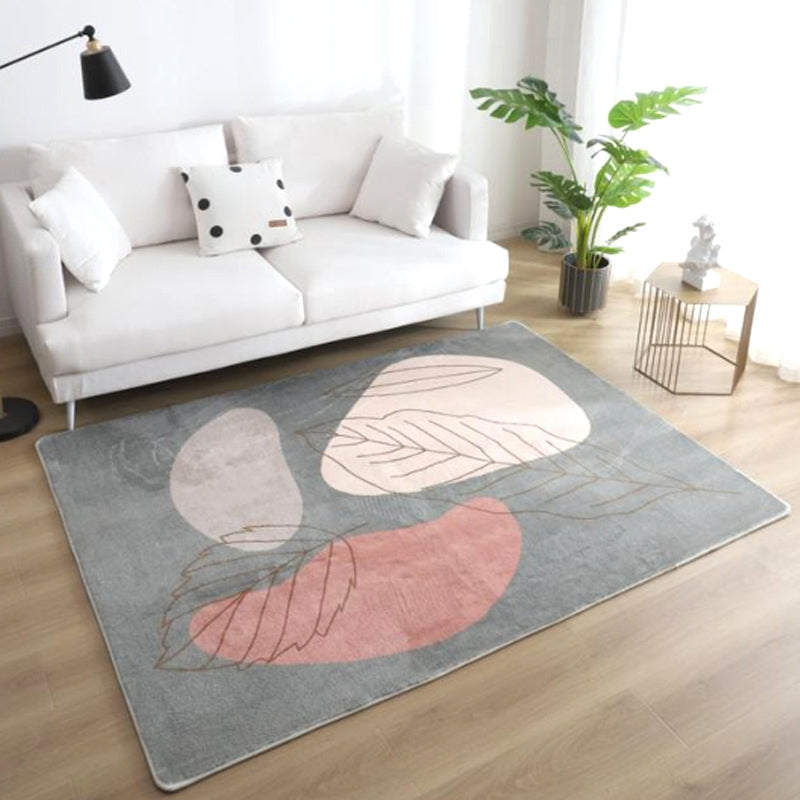 BowLift | Southwestern handcrafted rug Multicolor Polyester indoor rug non-slip backing easy care rug for living room