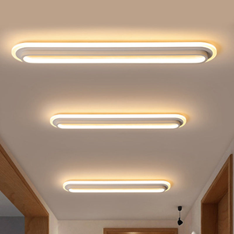 BowLift | Ovaluxe Glow - Elegant Black-White LED Light