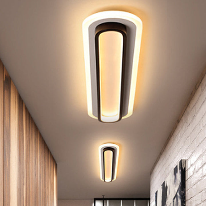 BowLift | Ovaluxe Glow - Elegant Black-White LED Light