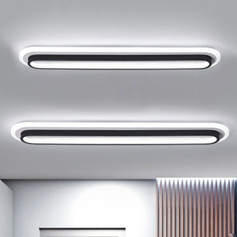 BowLift | Ovaluxe Glow - Elegant Black-White LED Light