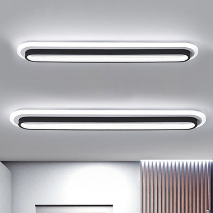 BowLift | Ovaluxe Glow - Elegant Black-White LED Light