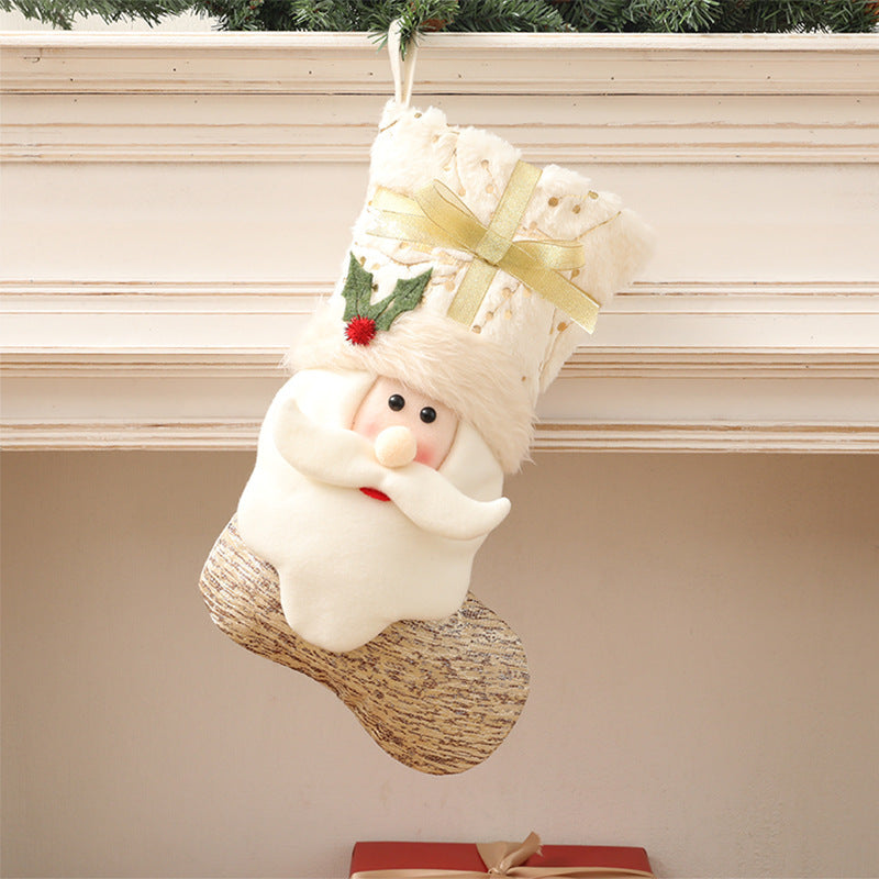 BowLift | Nordic style white Christmas socks
