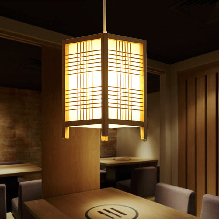 BowLift | Traditional Japanese Lantern Made of Wood