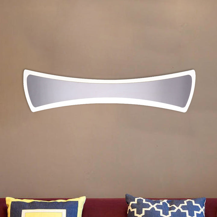 BowLift | 16.5"/20.5" Width Waterproof Fly-Vanity Lighting Light Minimalist Acrylic LED Bathroom Vanity Wall Lamp in Warm/White