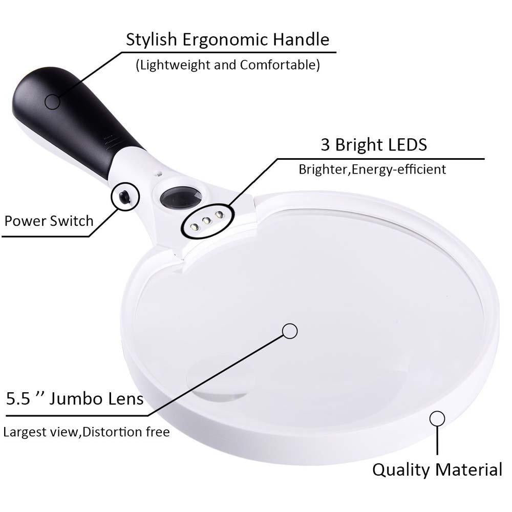 BowLift | LED reading magnifier
