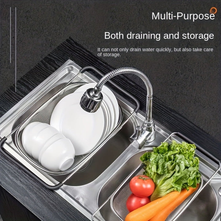 Expandable Sink Strainer Stainless Steel | Bowlift
