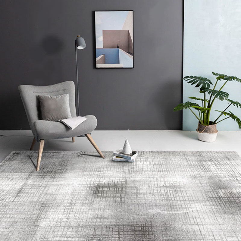 BowLift | Scandinavian abstract printed rug multicolored polypropylene rug for indoors non-slip underside pet-friendly area rug for the living room