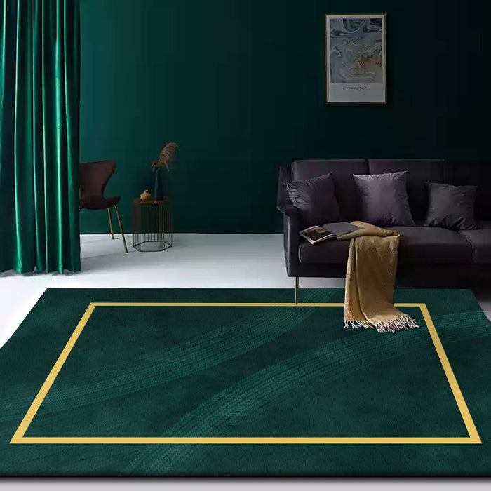 BowLift | Multicolor Geometric Printed Rug Cotton Blend New Area Rug Non-Slip Backing Pet-Friendly Indoor Rug for the Living Room