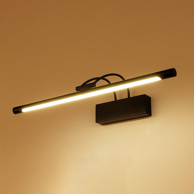 BowLift | Metallic Tubes Rotatable Makeup Vanity Wall Light Simple Style LED Wall Mount Lighting for Bathroom