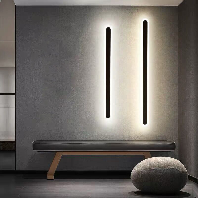 BowLift | Acrylic Bar-Shaped Wall Lighting Nordic Style LED Surface Wall Lamp for Hallway