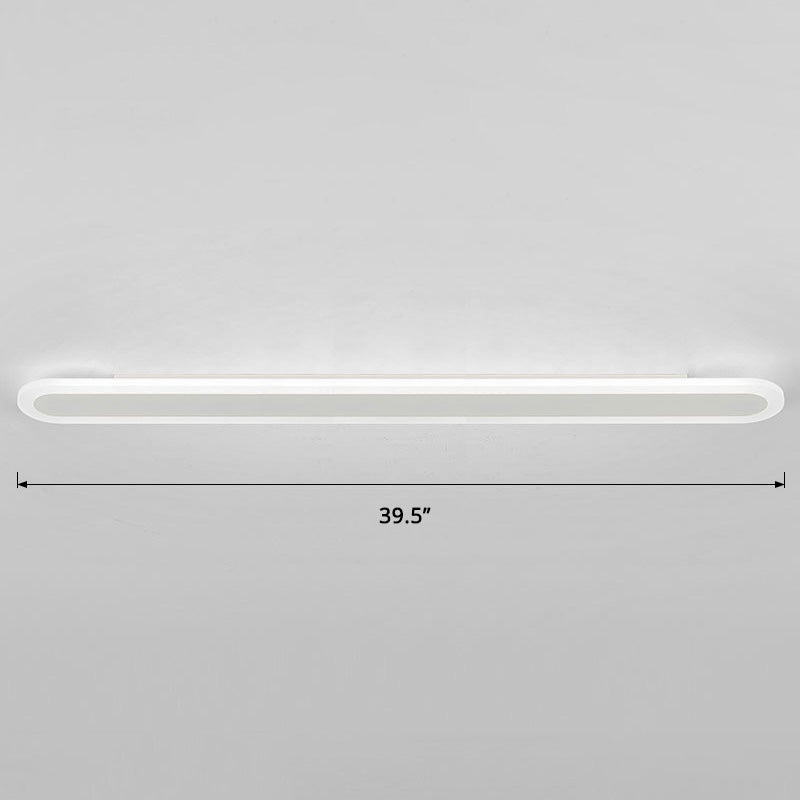 BowLift | Acrylic Bar-Shaped Wall Lighting Nordic Style LED Surface Wall Lamp for Hallway