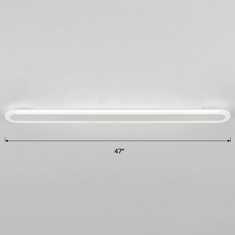 BowLift | Acrylic Bar-Shaped Wall Lighting Nordic Style LED Surface Wall Lamp for Hallway