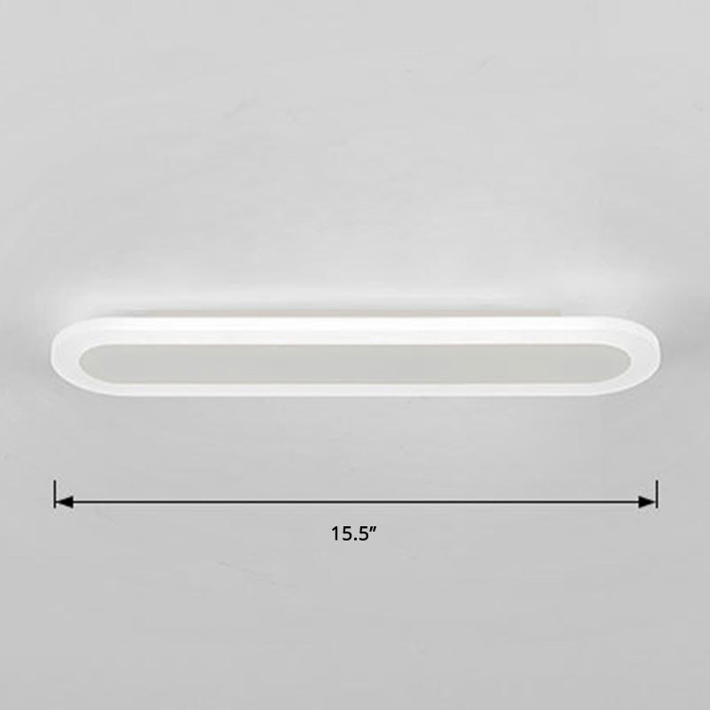 BowLift | Acrylic Bar-Shaped Wall Lighting Nordic Style LED Surface Wall Lamp for Hallway