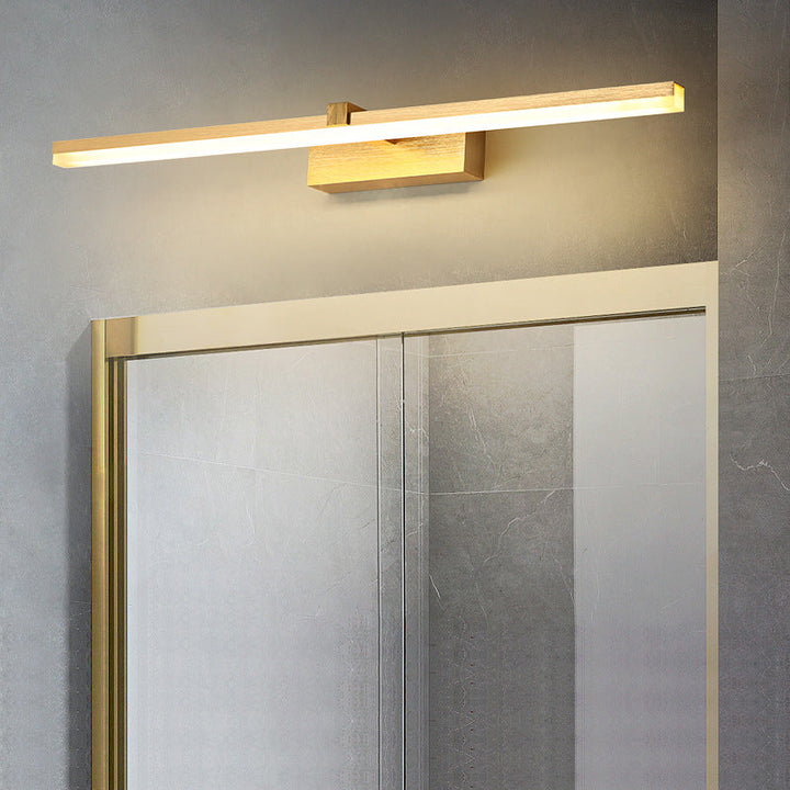 Gold Bathroom Lamp LED Modern Design | Bowlift