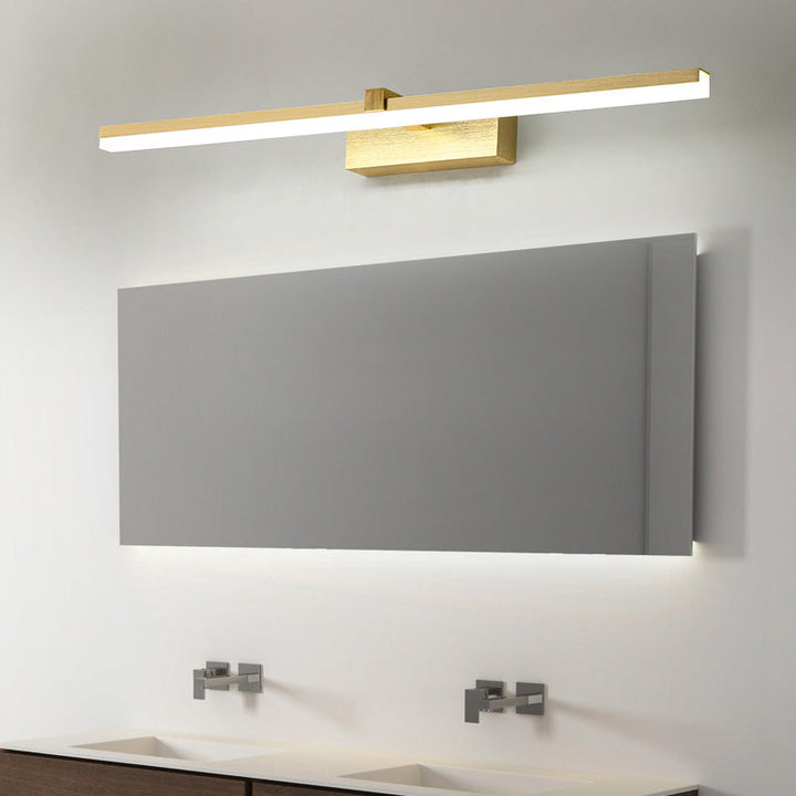 Gold Bathroom Lamp LED Modern Design | Bowlift