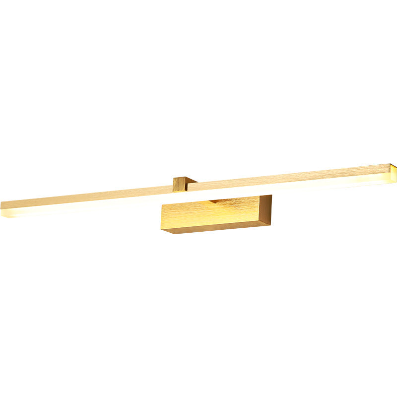 Gold Bathroom Lamp LED Modern Design | Bowlift