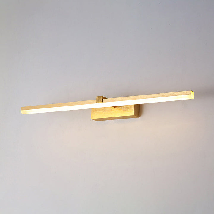Gold Bathroom Lamp LED Modern Design | Bowlift