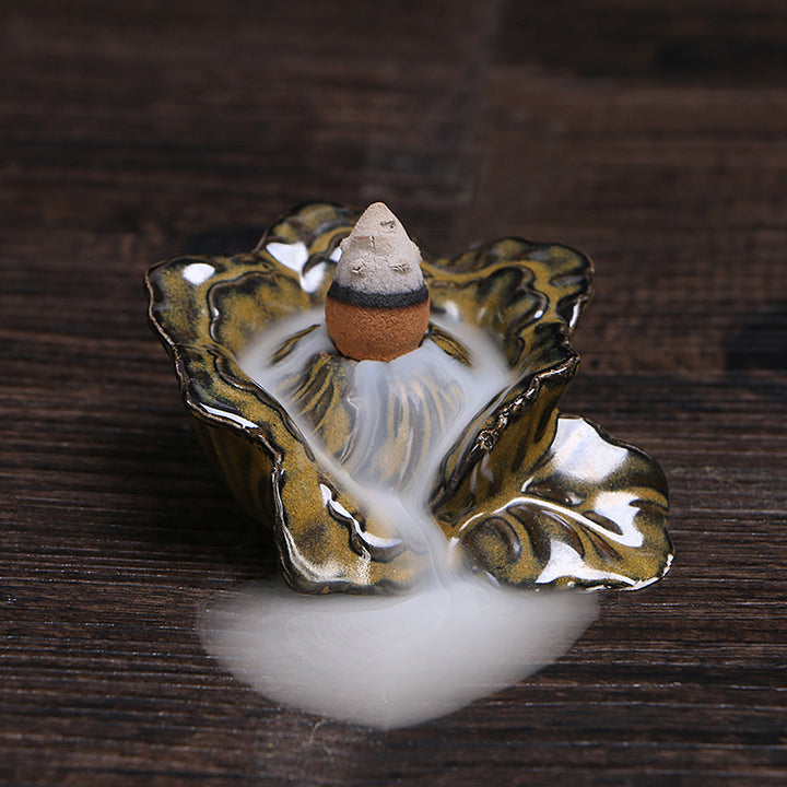 Elegant Flower-Shaped Incense Holder