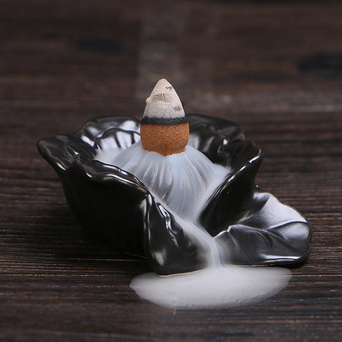 Elegant Flower-Shaped Incense Holder