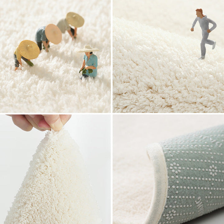 BowLift | Multicolor Novelty Carpet Lambswool Cartoon-printed Carpet with Non-slip Backing Easy-care Indoor Carpet for Kids