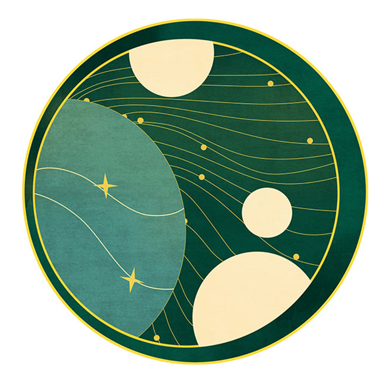 BowLift | Casual Color Block Carpet Multicolor Polypropylene Area Rug Non-Slip Backing Pet-Friendly Easy Care Indoor Rug for Room