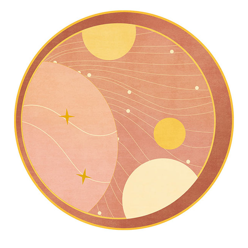 BowLift | Casual Color Block Carpet Multicolor Polypropylene Area Rug Non-Slip Backing Pet-Friendly Easy Care Indoor Rug for Room