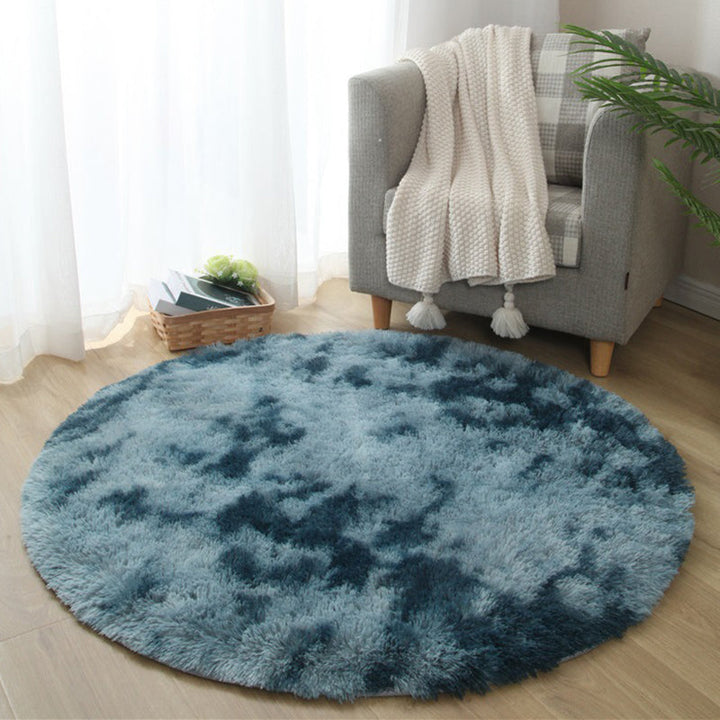 BowLift | New item Solid Color Rug Multicolored Fluffy Rug Non-Slip Backing Pet-Friendly Stain-Resistant Rug for Bedroom