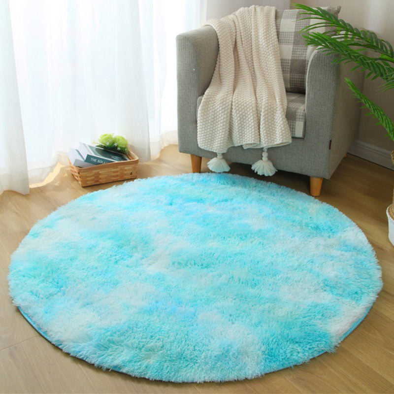 BowLift | New item Solid Color Rug Multicolored Fluffy Rug Non-Slip Backing Pet-Friendly Stain-Resistant Rug for Bedroom