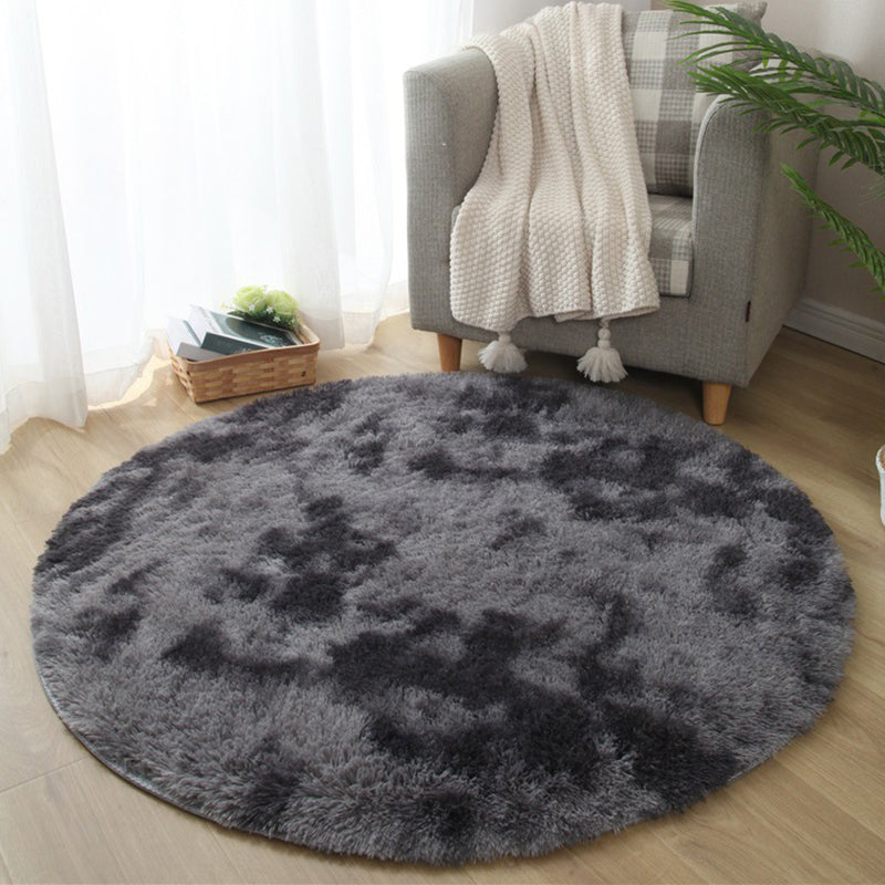 BowLift | New item Solid Color Rug Multicolored Fluffy Rug Non-Slip Backing Pet-Friendly Stain-Resistant Rug for Bedroom