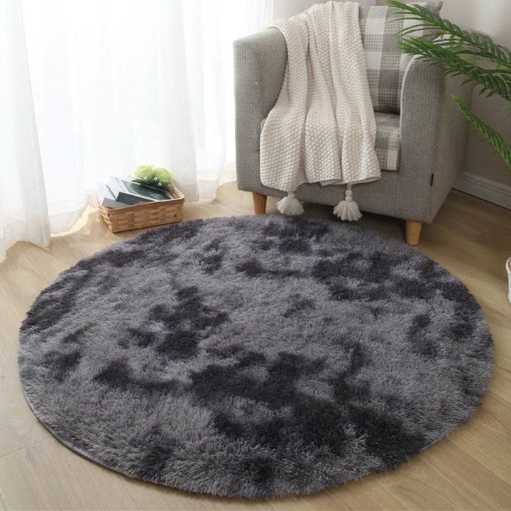 BowLift | New item Solid Color Rug Multicolored Fluffy Rug Non-Slip Backing Pet-Friendly Stain-Resistant Rug for Bedroom