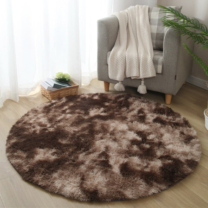 BowLift | New item Solid Color Rug Multicolored Fluffy Rug Non-Slip Backing Pet-Friendly Stain-Resistant Rug for Bedroom