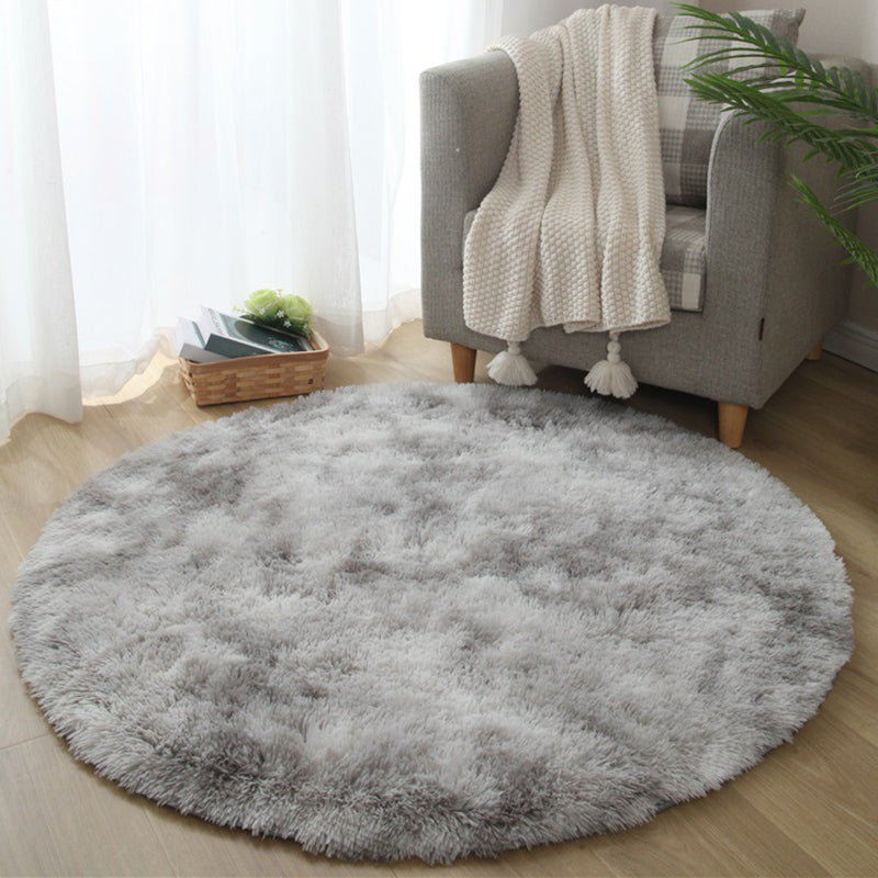 BowLift | New item Solid Color Rug Multicolored Fluffy Rug Non-Slip Backing Pet-Friendly Stain-Resistant Rug for Bedroom