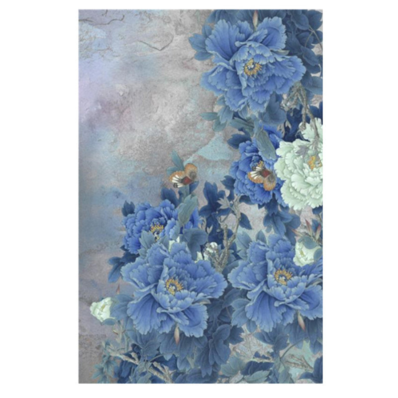 BowLift | Multi-Colored Oriental Carpet Cotton Blend Patterned Area Rug Non-Slip Back Pet-Friendly Indoor Diamond Carpet for the Living Room