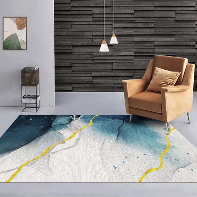 BowLift | Novelty Living Room Rug Multicolored Patterned Area Rug Non-Slip Backing Pet-Friendly Washable Indoor Rug