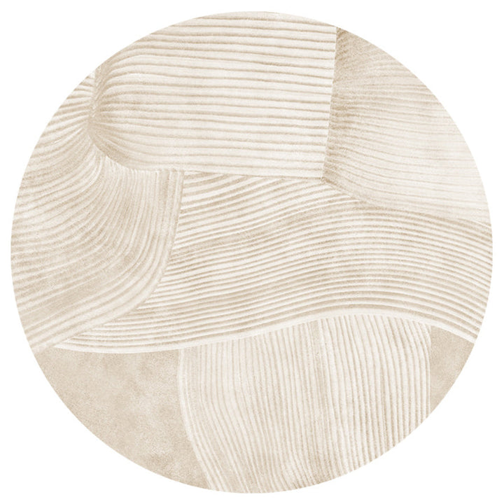 BowLift | Multi-Color Nordic Rug Polypropylene Stripe Pattern Area Rug Non-Slip Backing Pet-Friendly Indoor Carpet for the Living Room