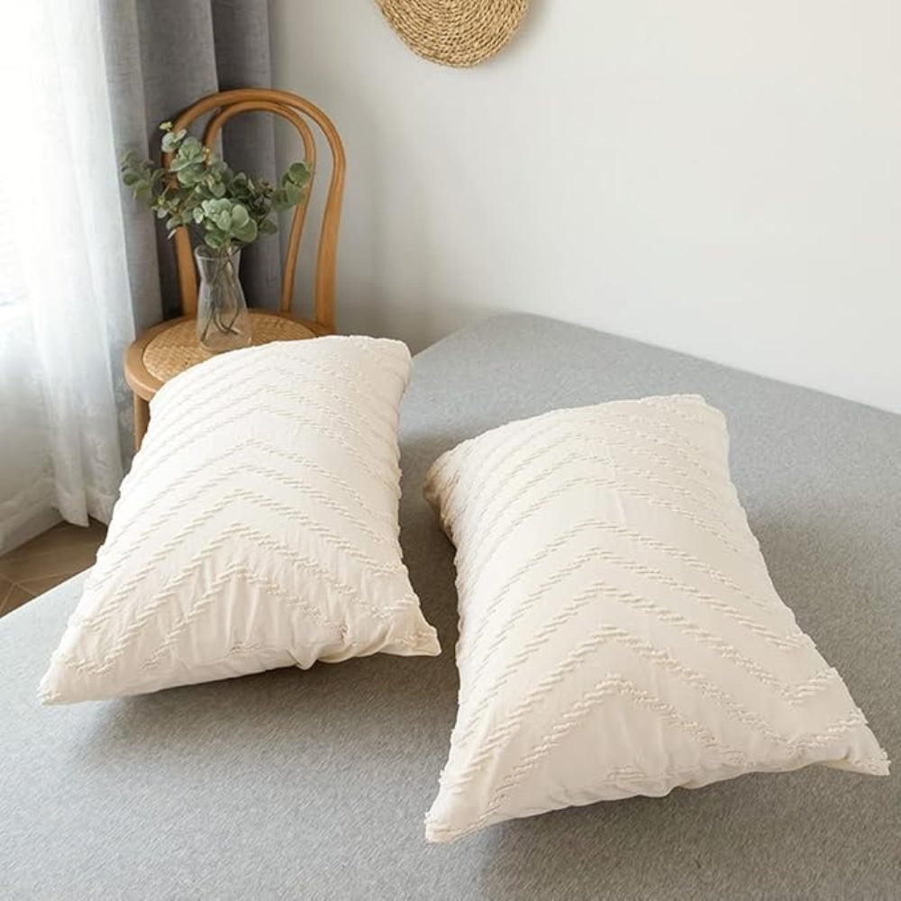 BowLift | Chevron Plush Quilt Cover | 3pcs Set