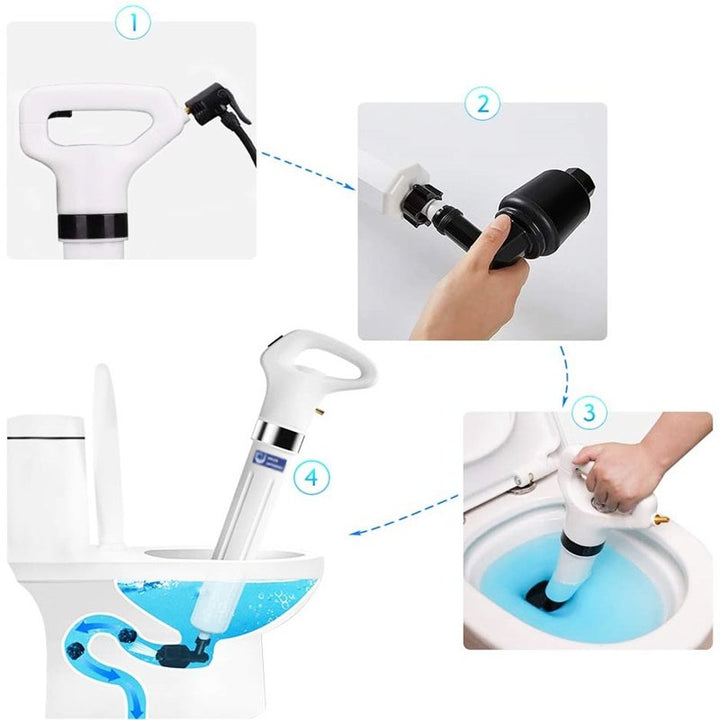 DrainBlast Drain Cleaner with Pneumatic Pressure | Bowlift