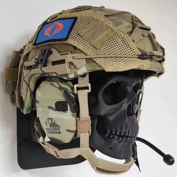 3D Skull Helmet Display Stand | Bowlift