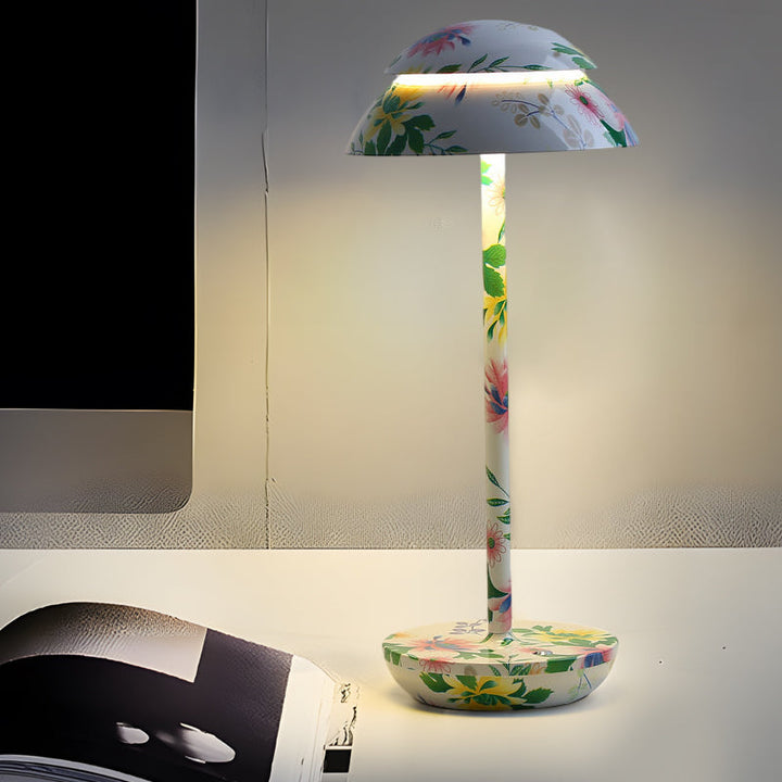 BowLift | Aurelia Noire - Rechargeable Wireless Table Lamp with Built-in LED Lighting and Battery