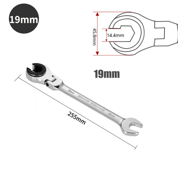 Ratcheting wrench | Bowlift
