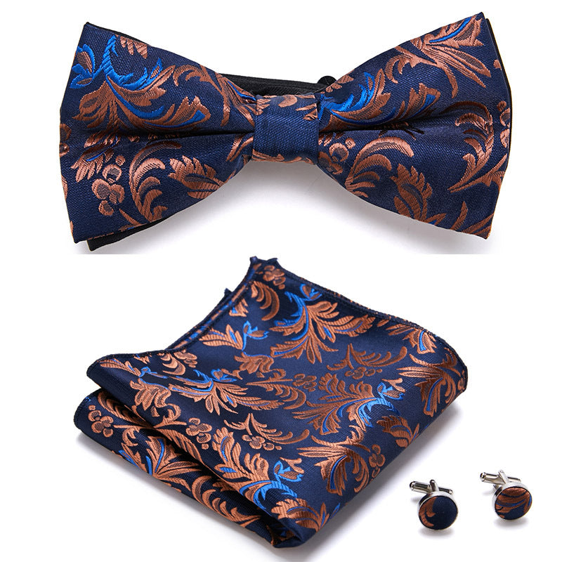 Three-piece set with stylish bow ties Bowlift