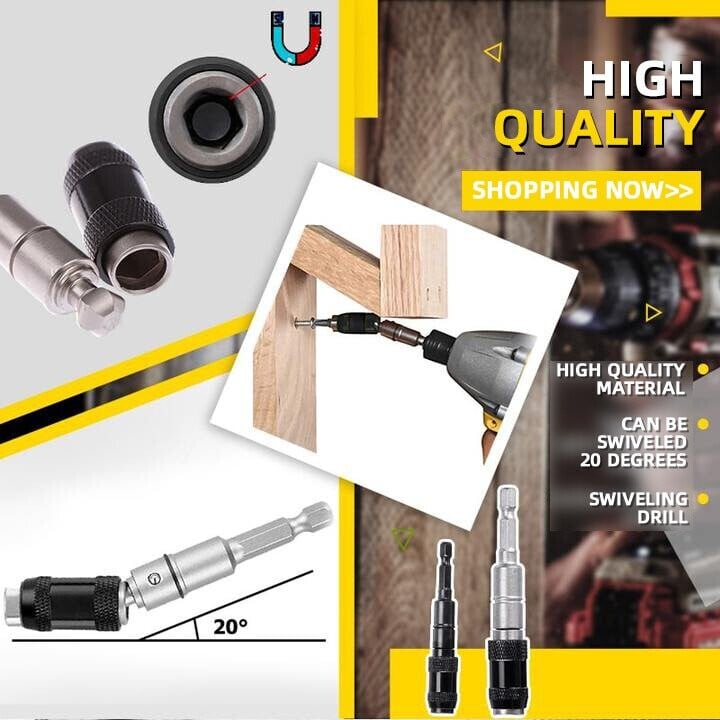 BowLift | Magnetic swivel bit holder