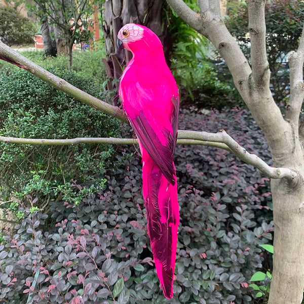 Life Experience Parrot Garden Ornament for Elegant Outdoor Areas Bowlift